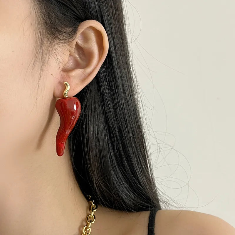 Hot Pepper Earrings