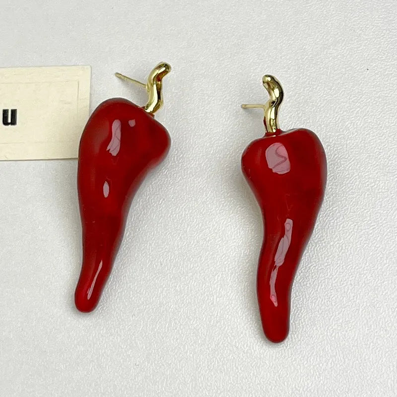 Hot Pepper Earrings