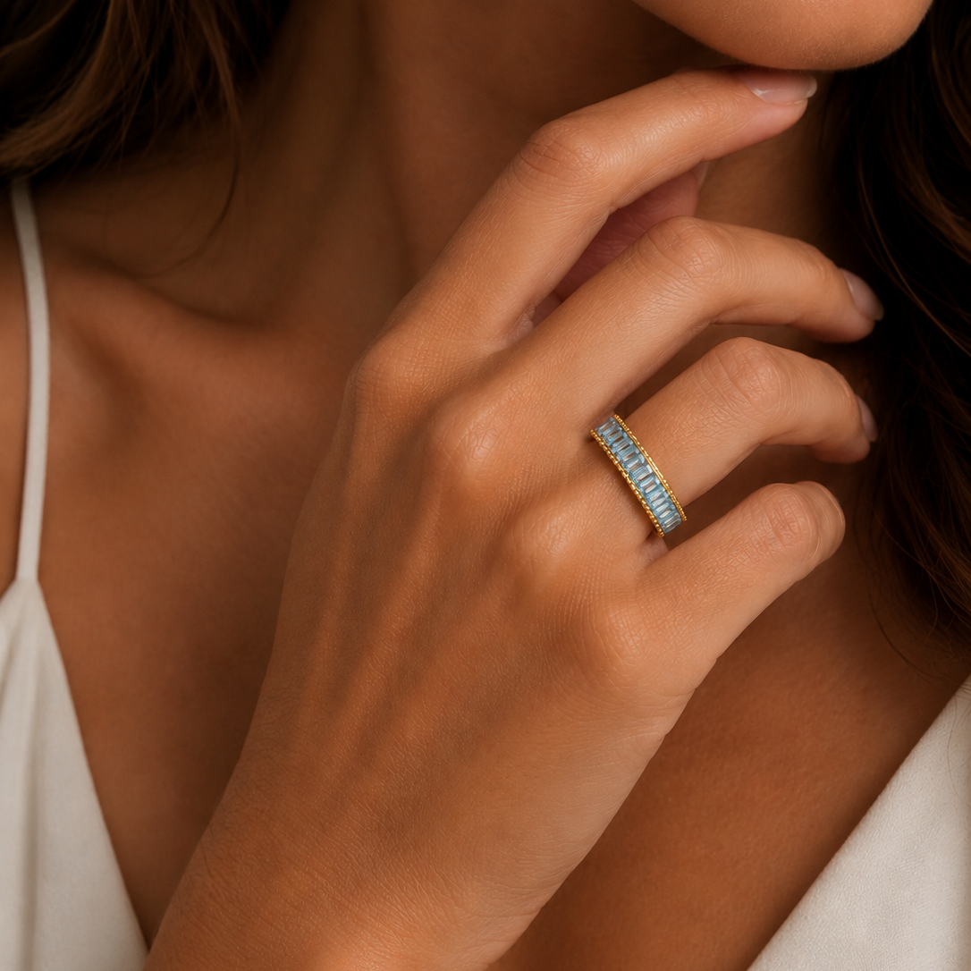 Aqua Royale Ring