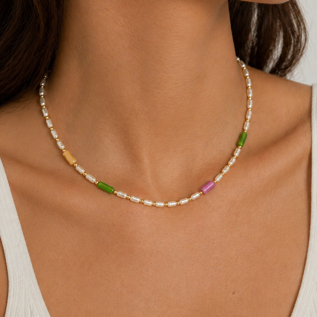 Candy Pearl Necklace