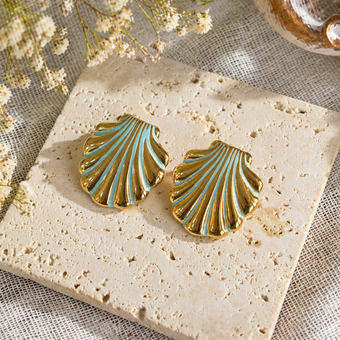 Aurelia Shell Earrings