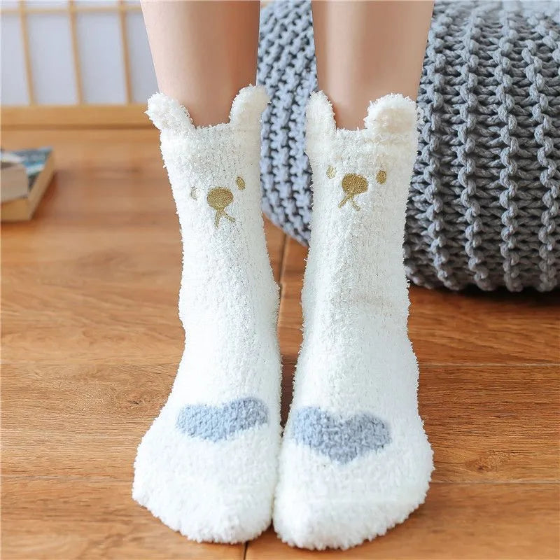 Teddy Cozy Socks