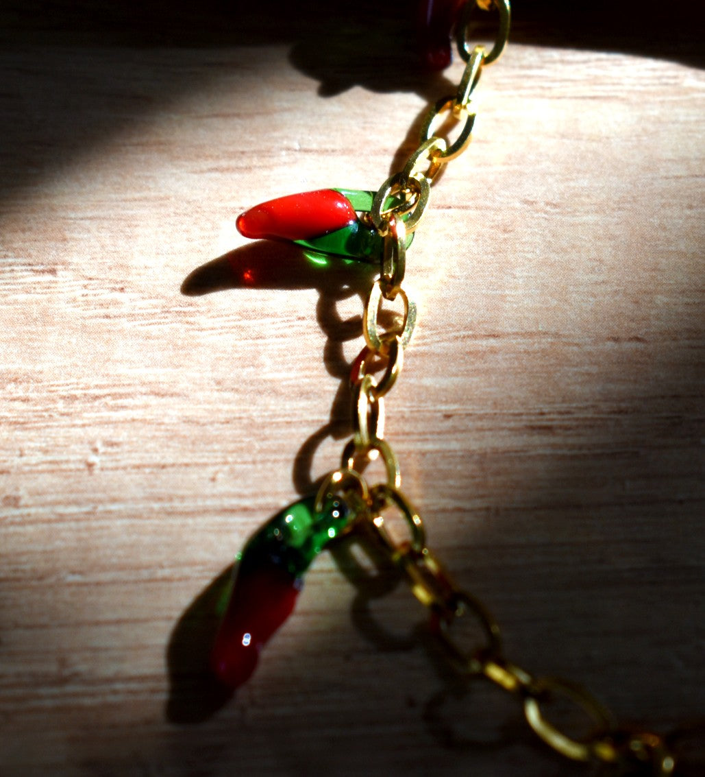 Chilli Gold Necklace