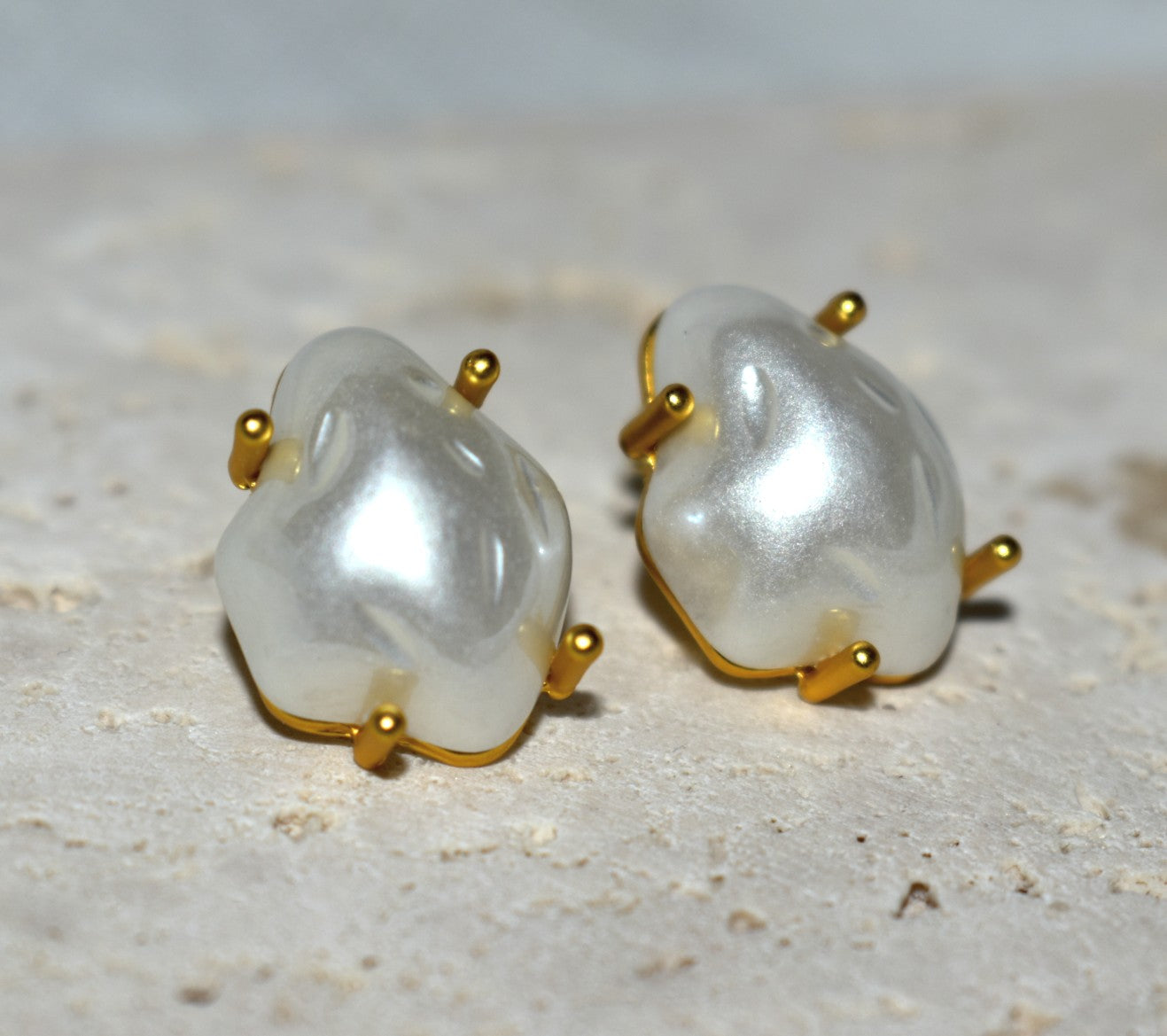 Ocean Pearl Studs
