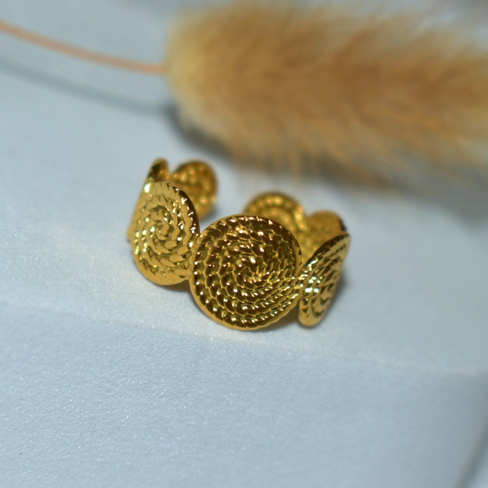 Golden Flow Rings