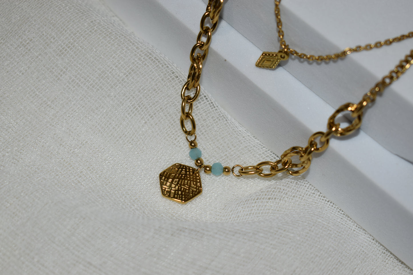 Golden Weave Necklace