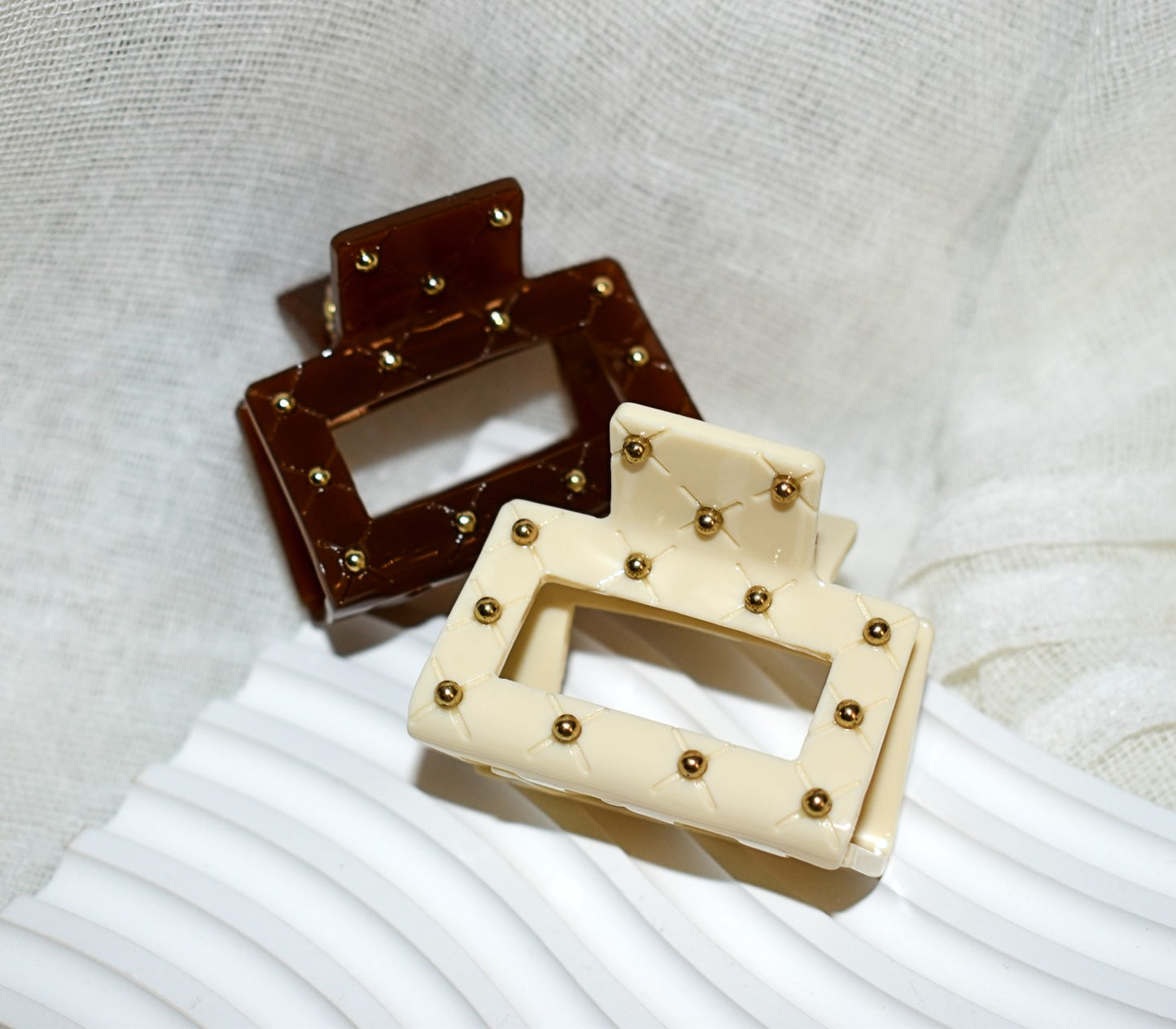 Κλάμερ Μαλλιών "Elegant Stud Mini"