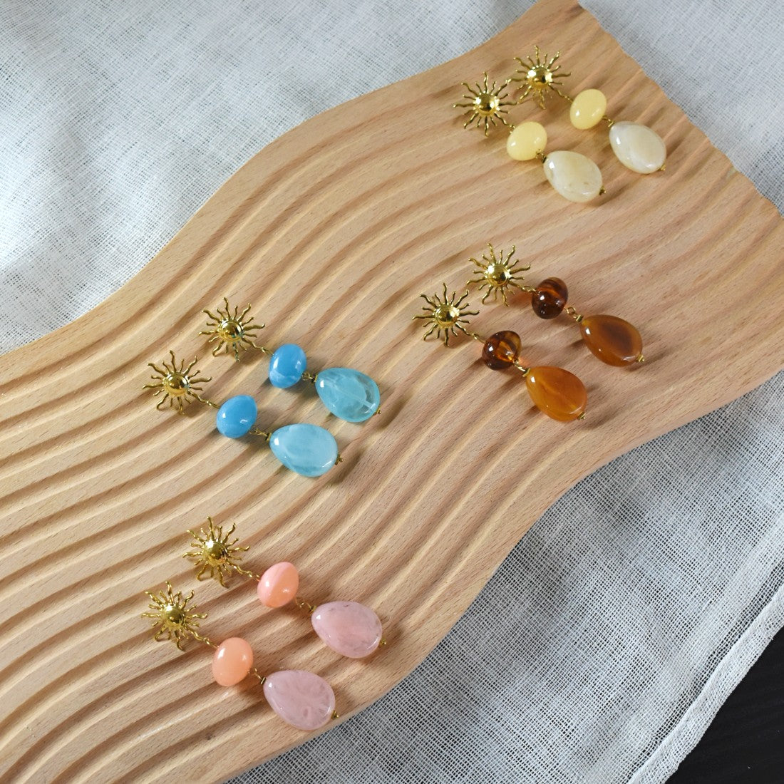 Solar Drop Earrings