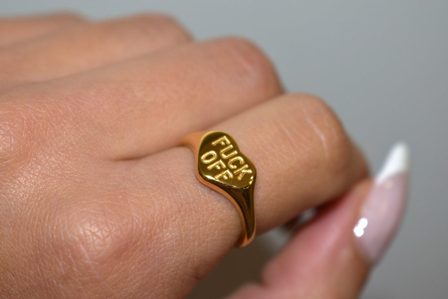 F OFF Ring