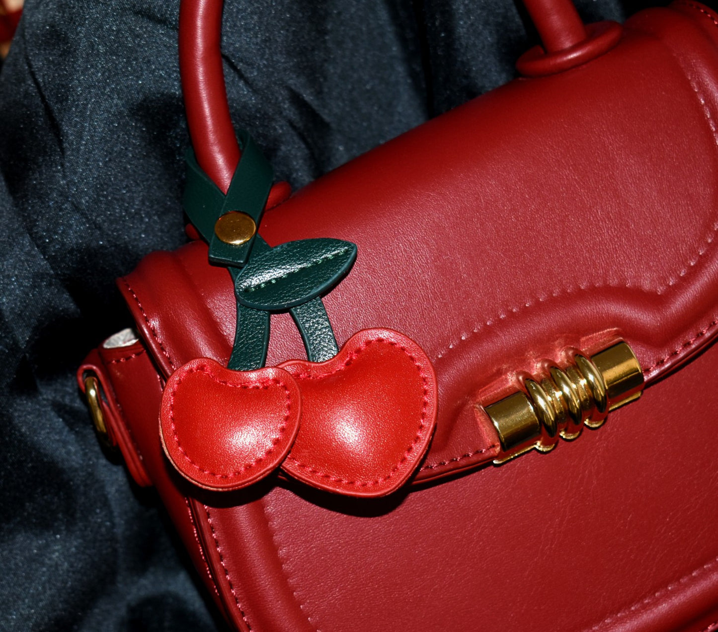 Cherry Bliss Bag Charm