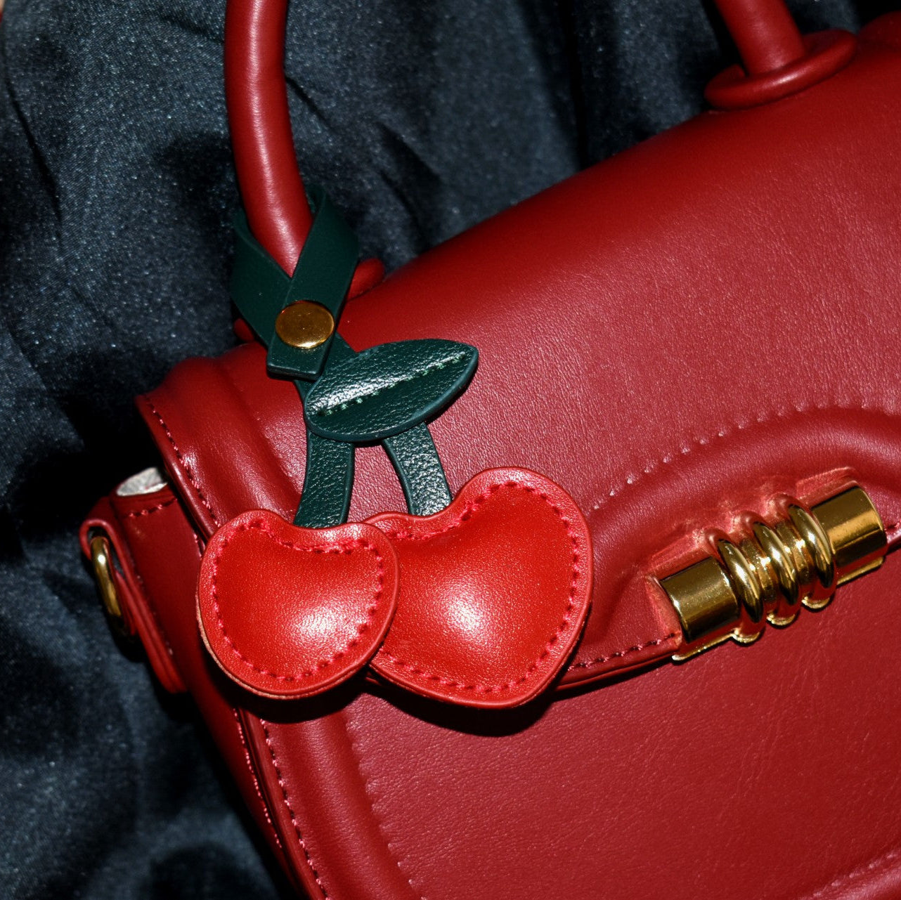 Cherry Bliss Bag Charm