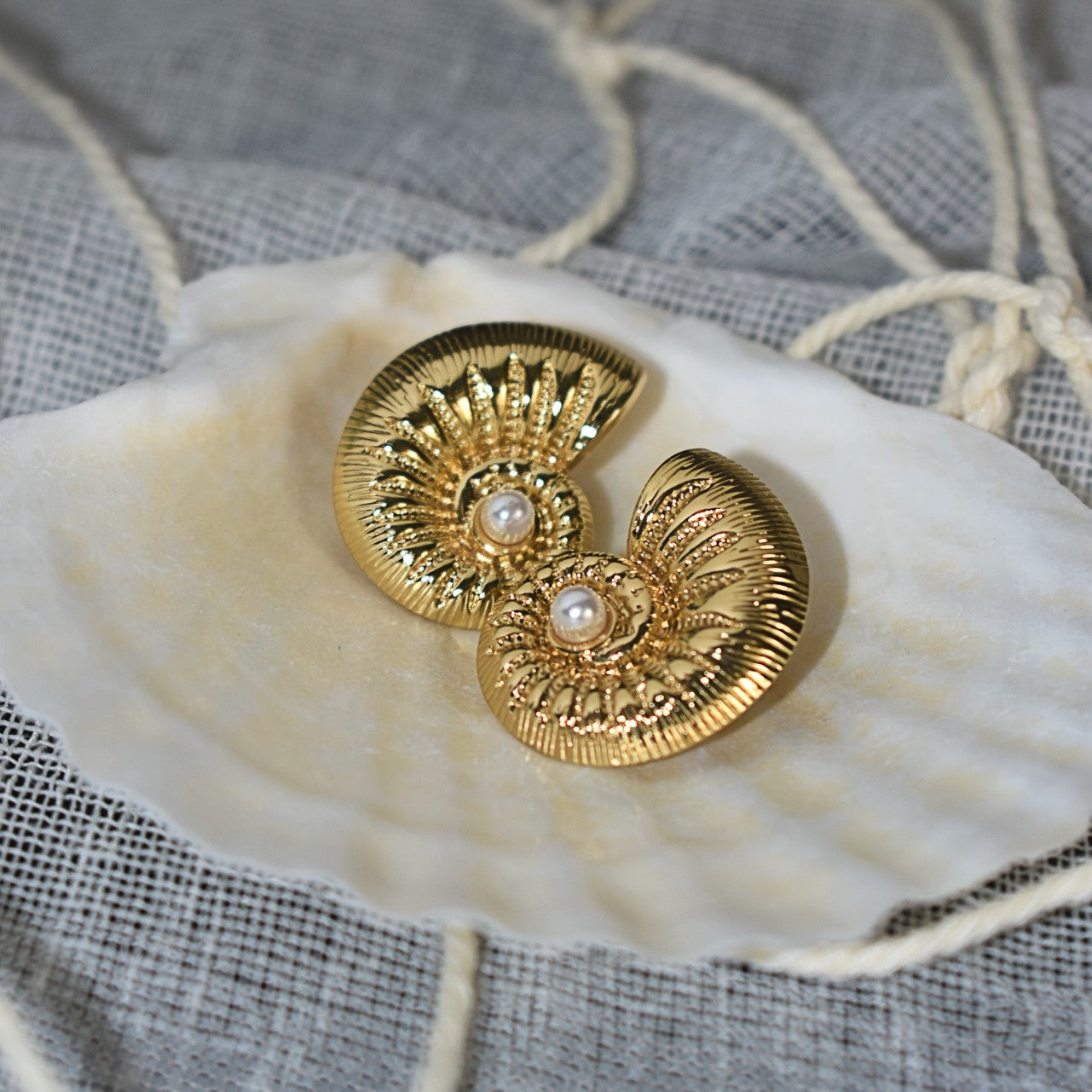 Pearl Shell Earrings