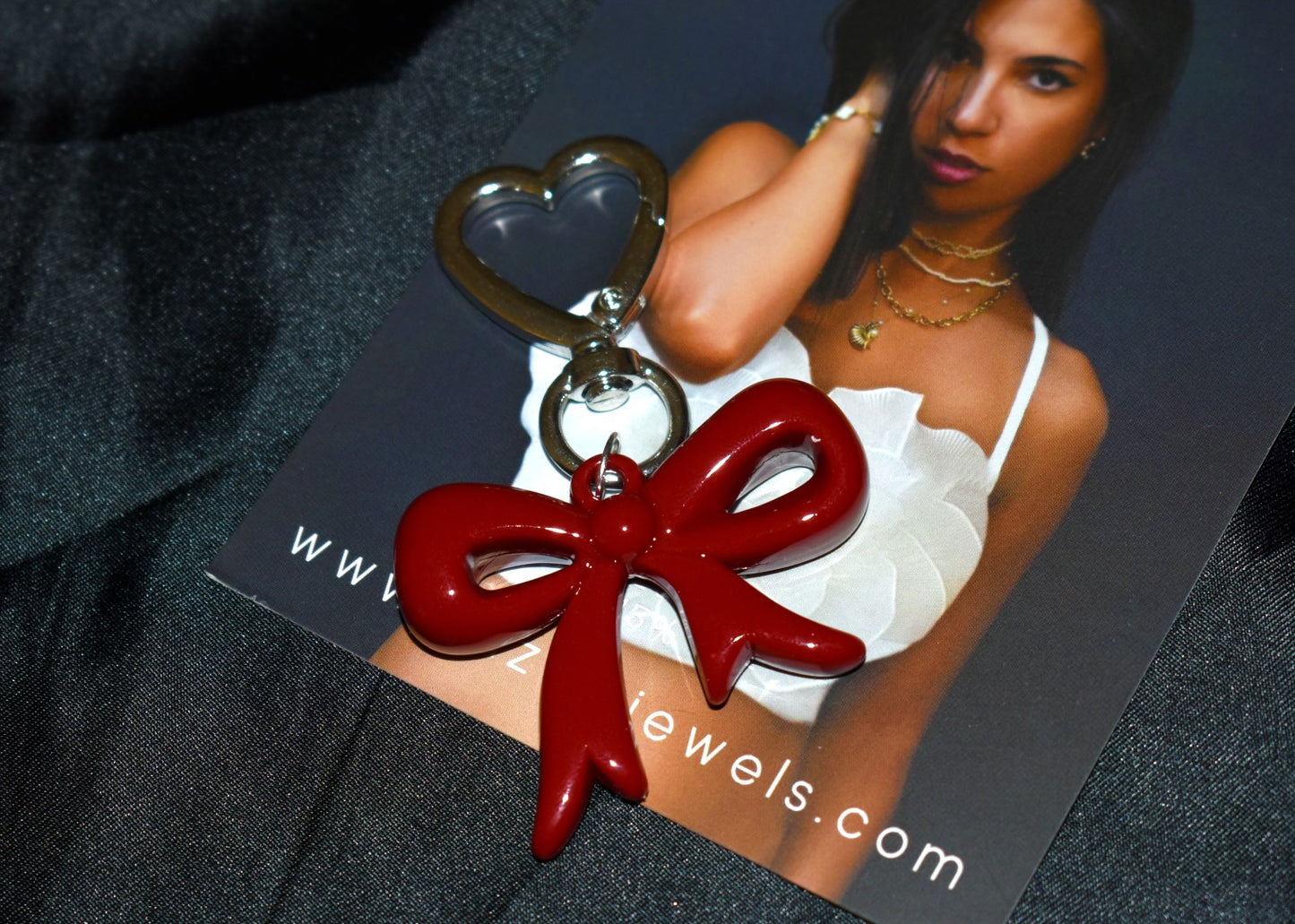 Red Chic Bag Charm