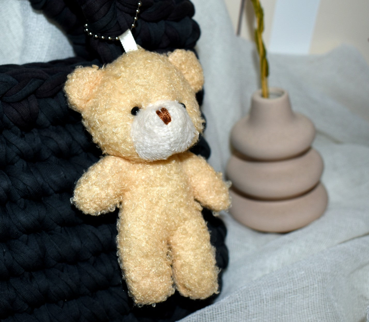 Soft Teddy Bag Charm