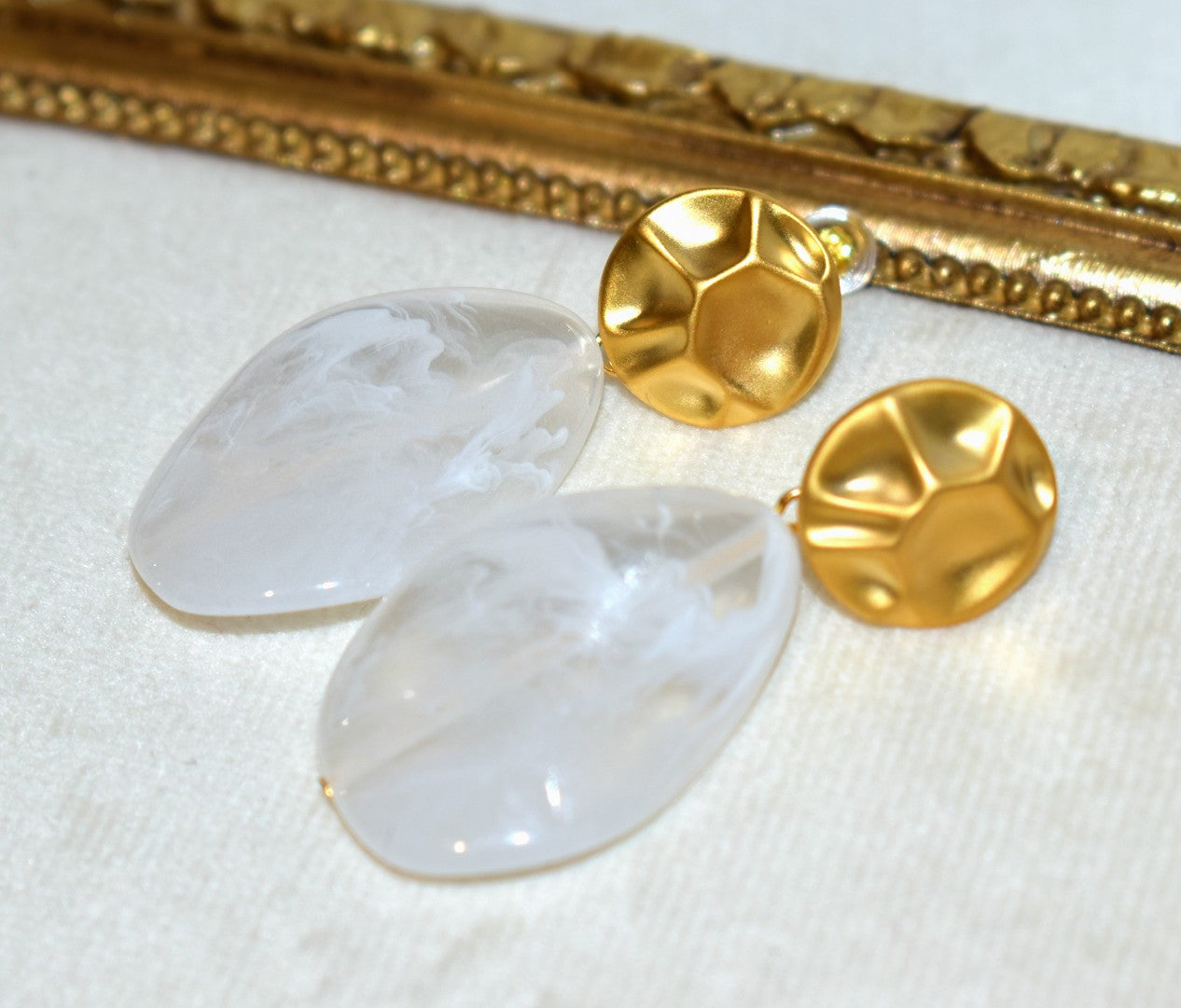Golden Wave Earrings