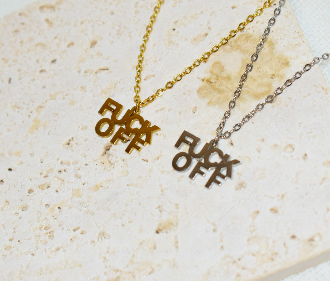 F OFF Necklace