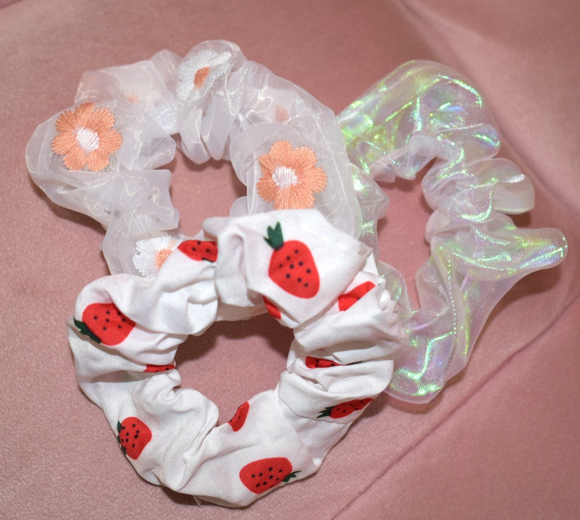 Whimsical Scrunchie Set