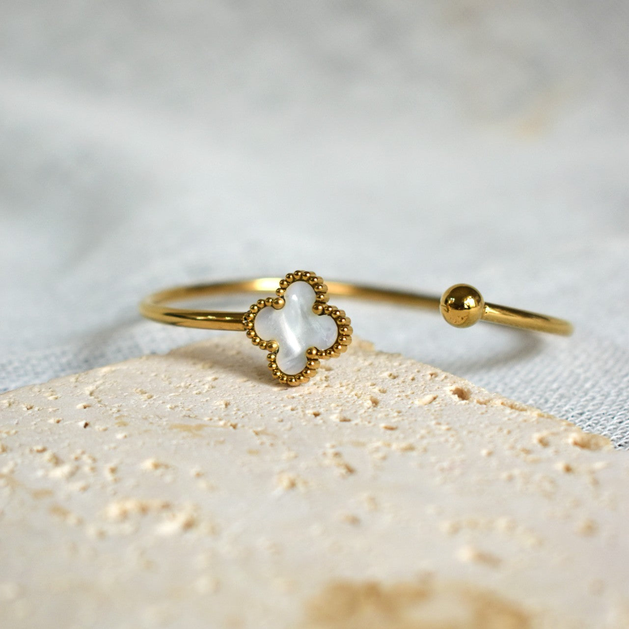 Lucky Clover Cuff