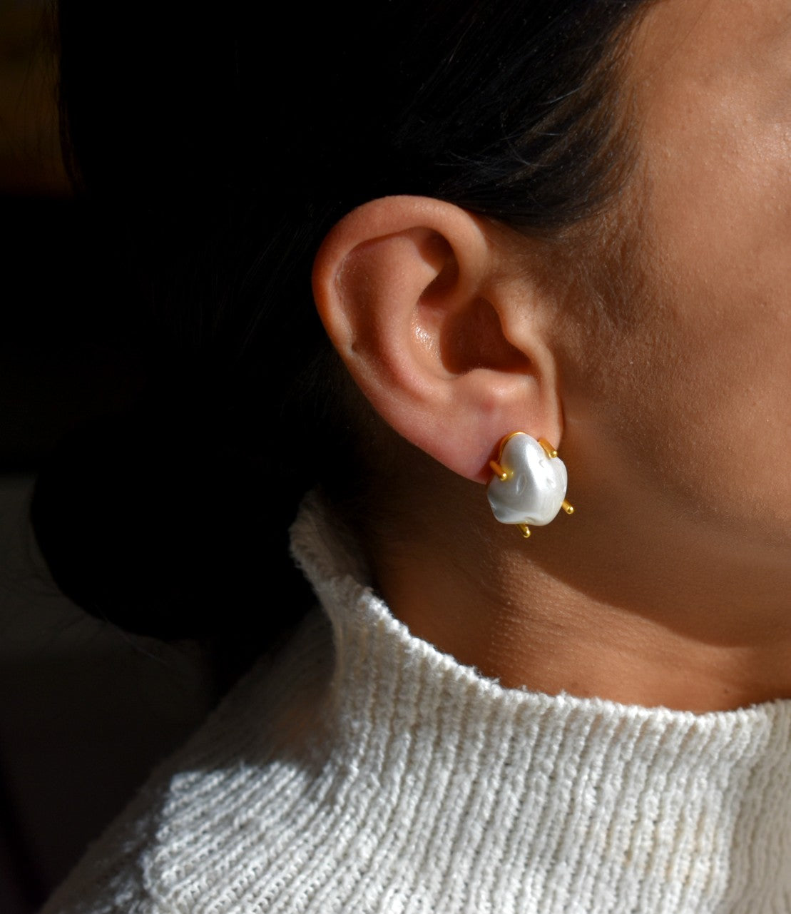 Ocean Pearl Studs