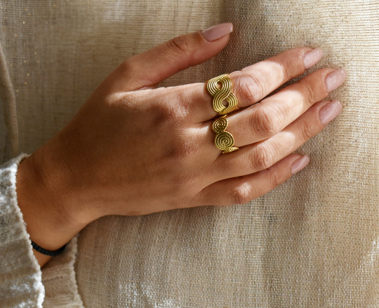 Golden Flow Rings