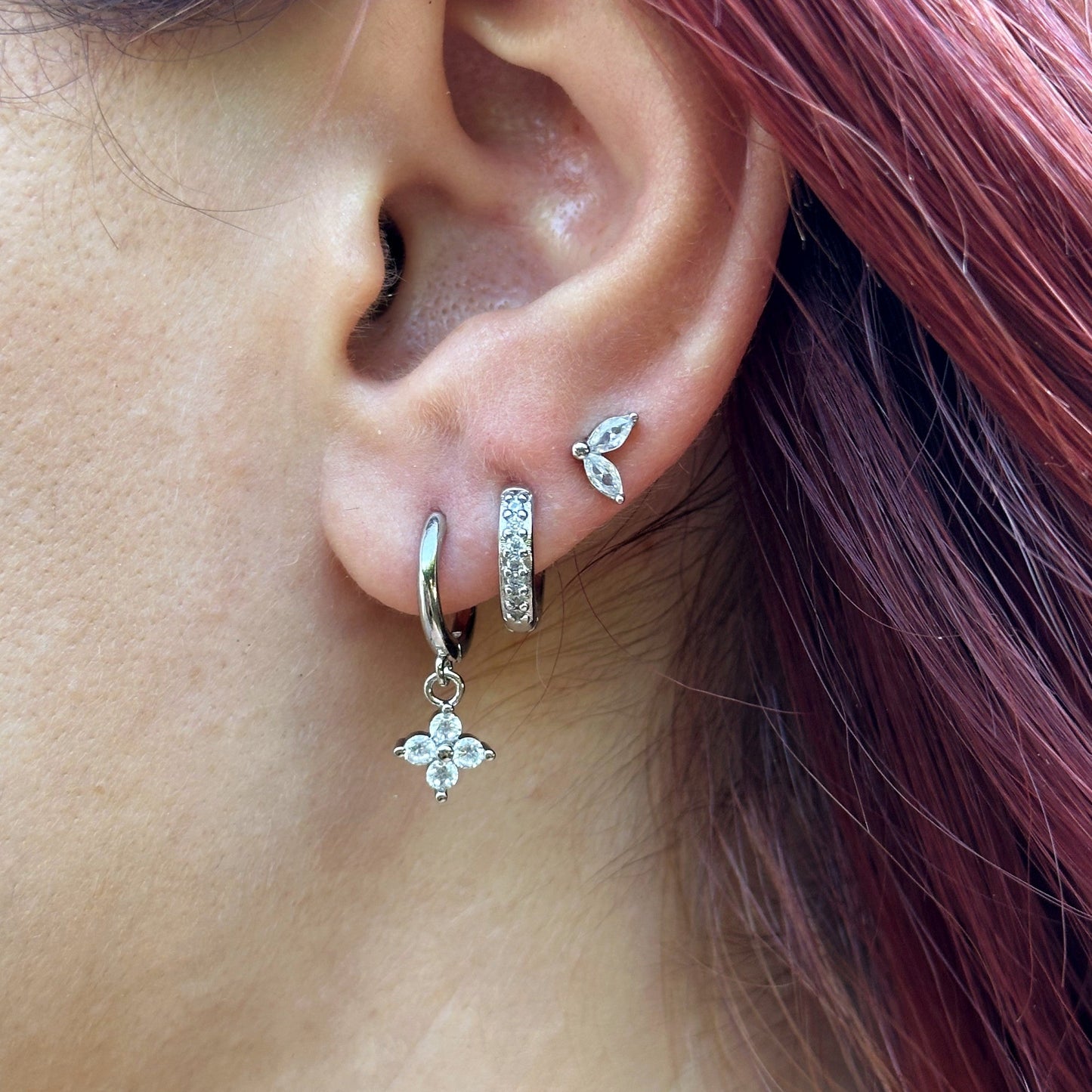 Triple Trouble Earrings Set