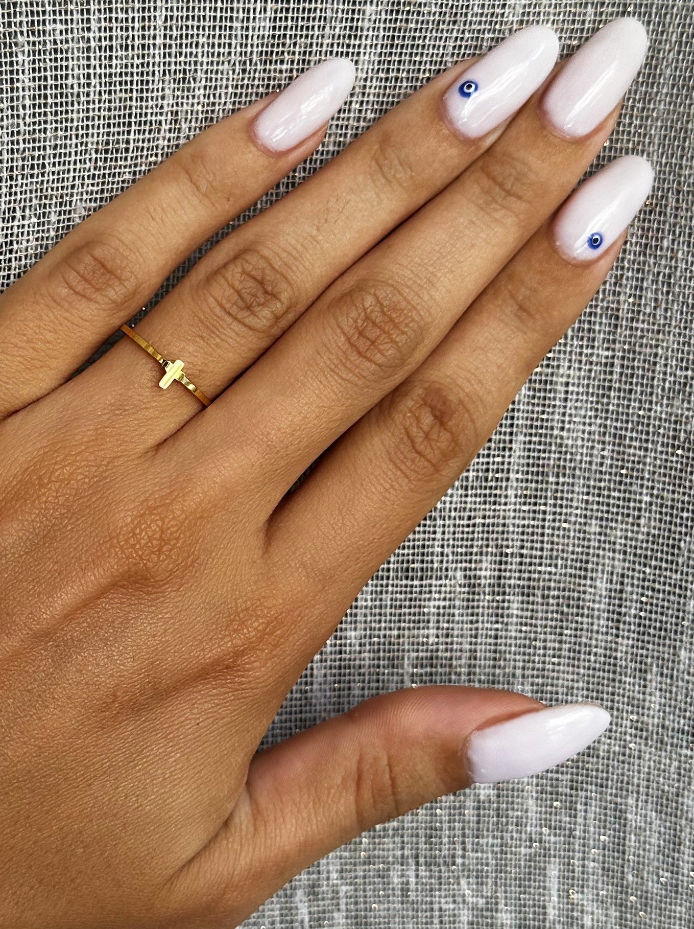 Tiny Cross Ring