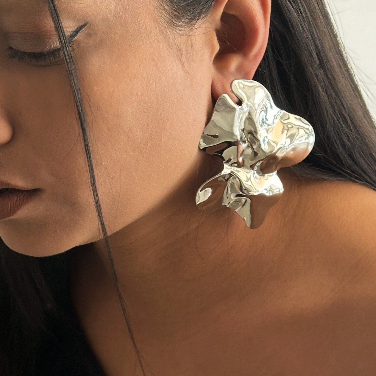Fluid Reflection Earrings