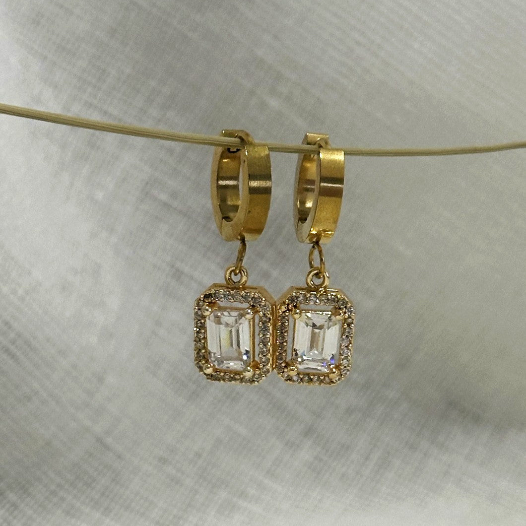 Crystal Drop Earrings