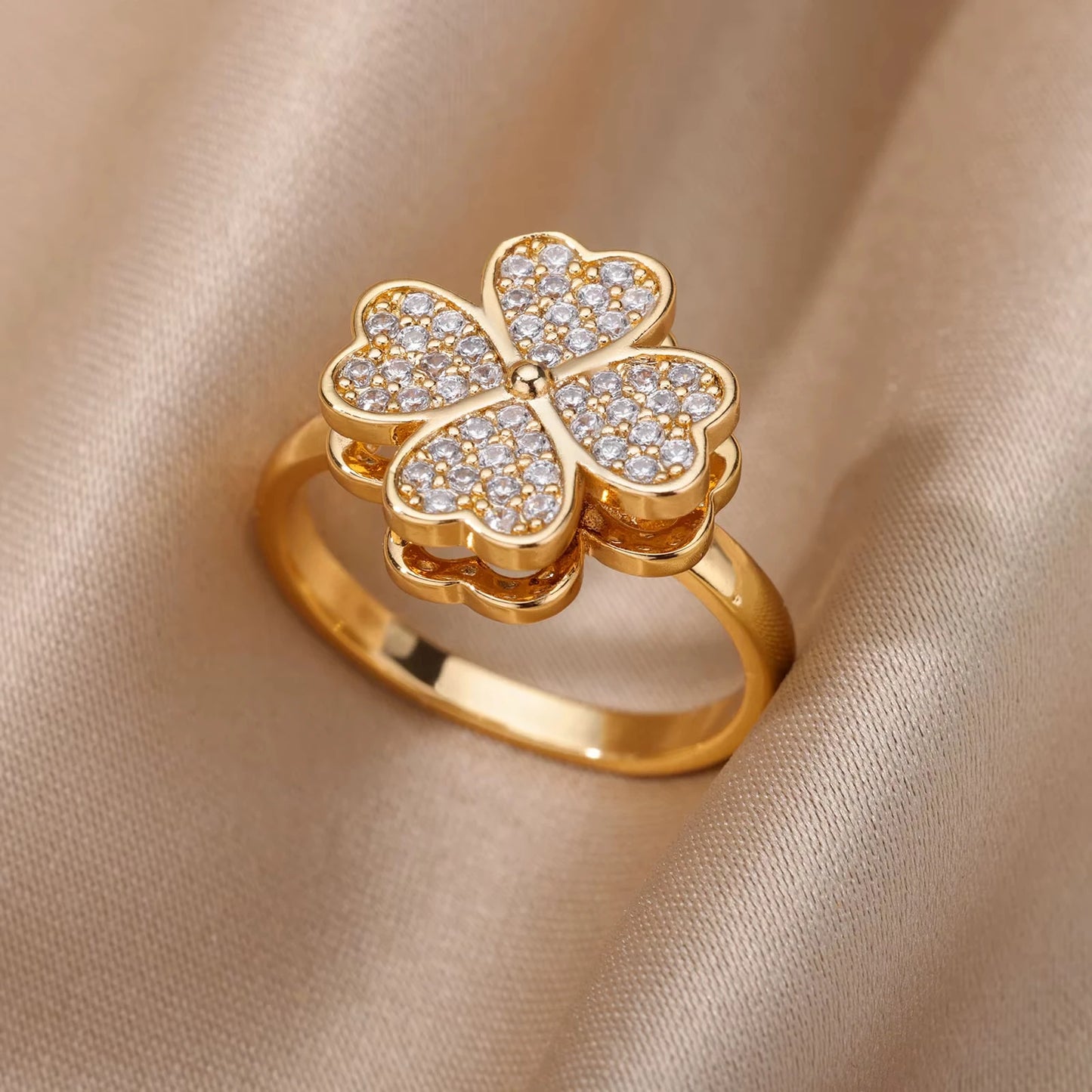 Calm & Shine Spinner Ring