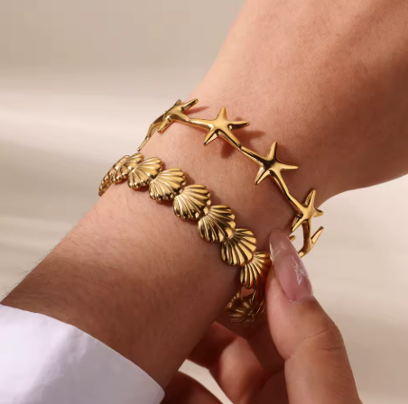 Golden Shells Bracelet