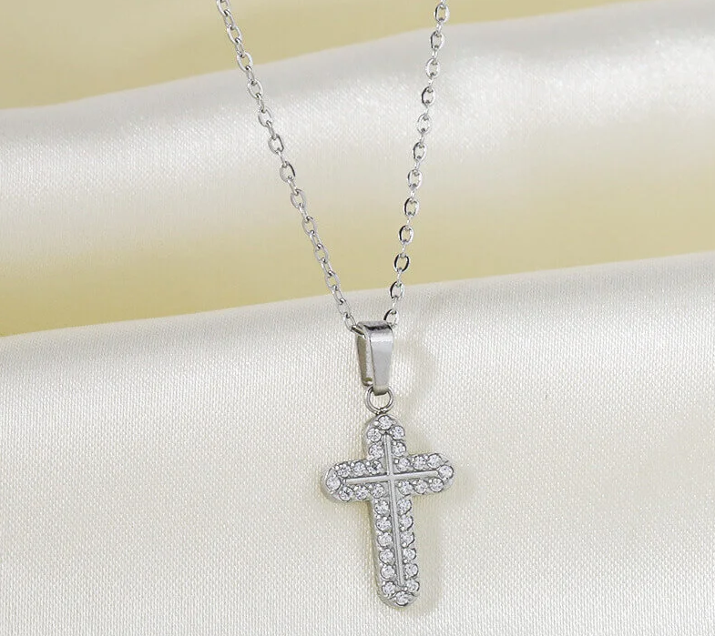 Bright Cross Necklace