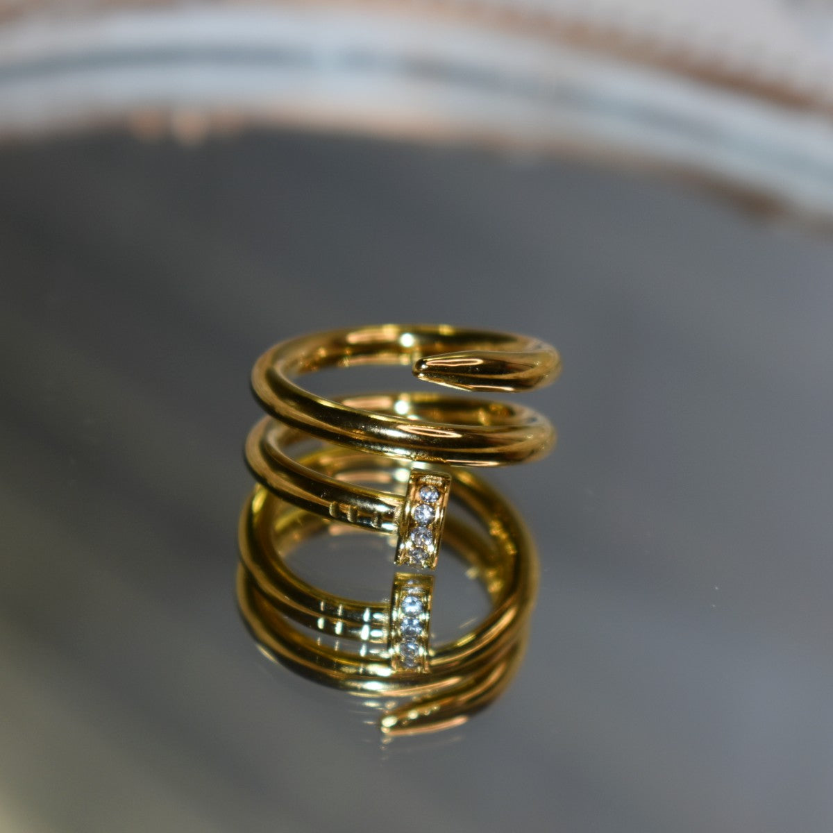 Spiral Glow Ring