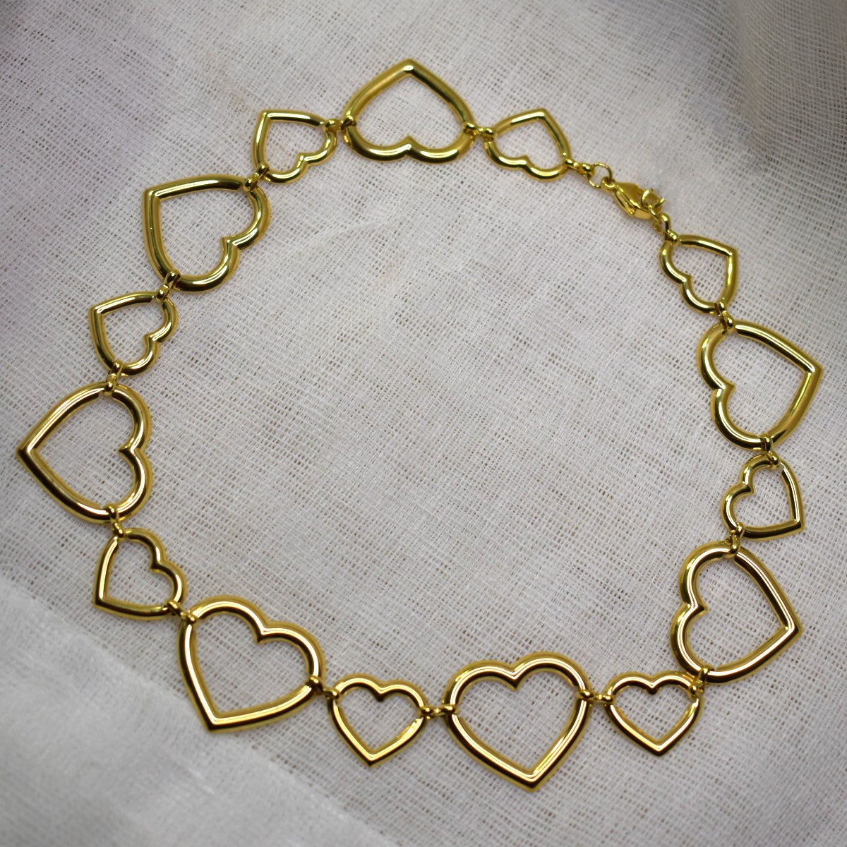 Chain of Hearts Necklace