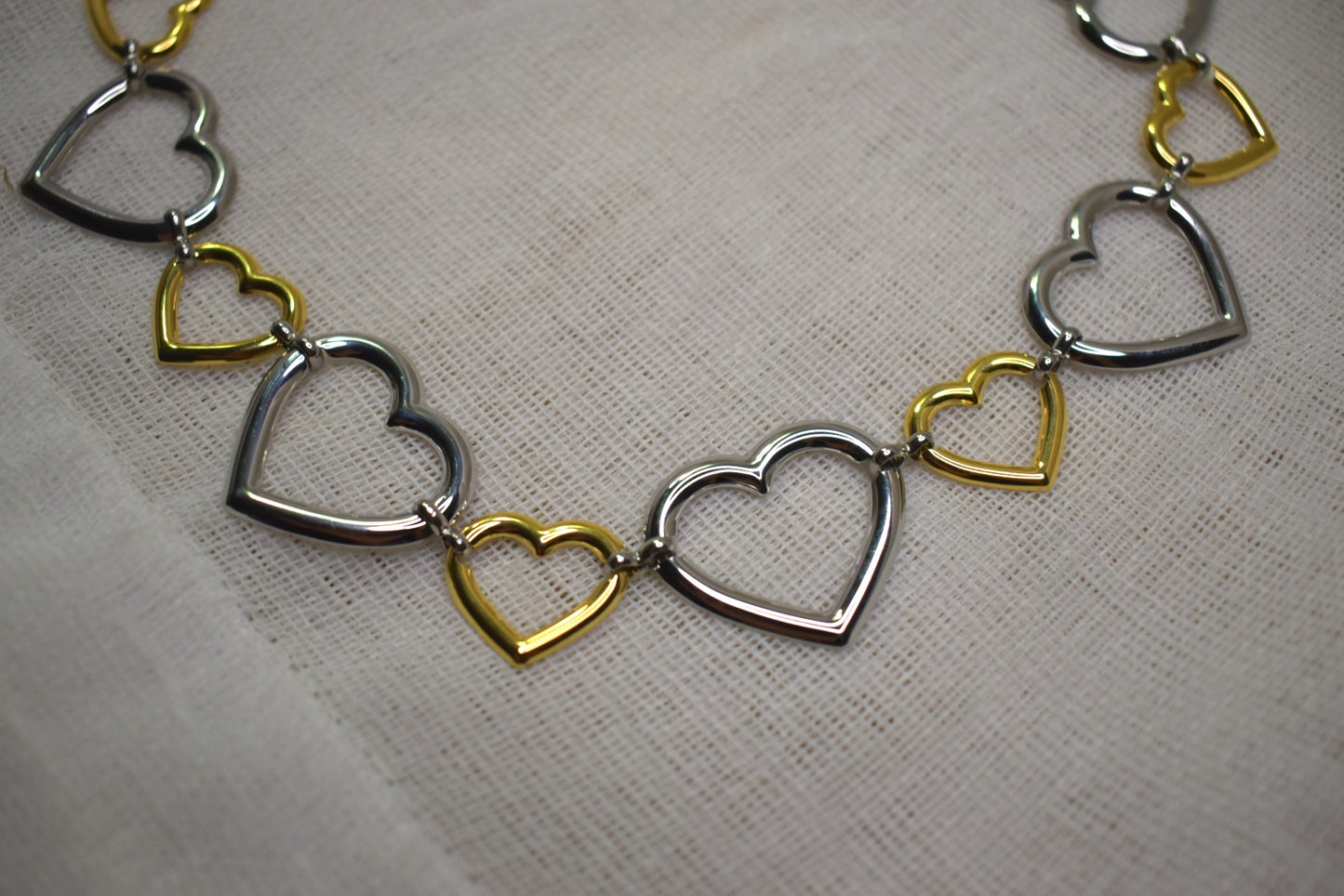 Chain of Hearts Necklace
