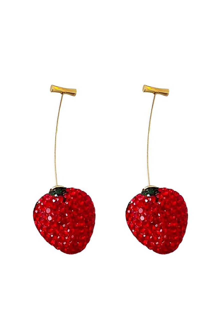 Sweet Strawberry Earrings