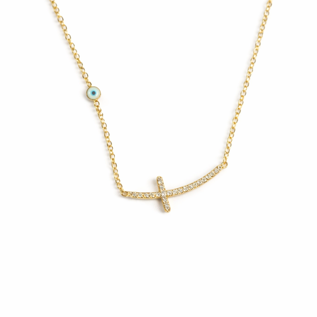 Althea Cross Necklace