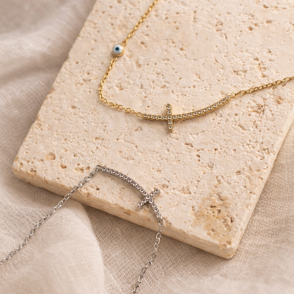 Althea Cross Necklace