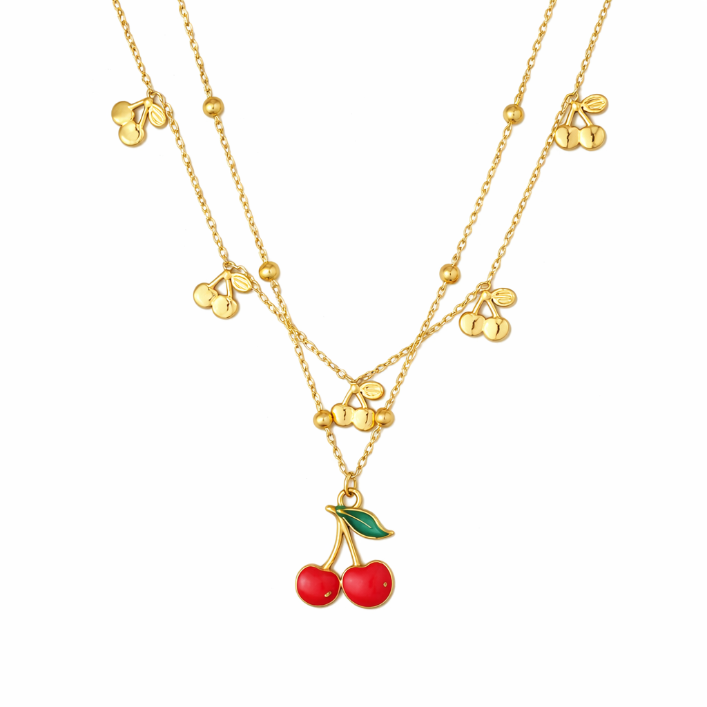 Cherry Cherry Necklace