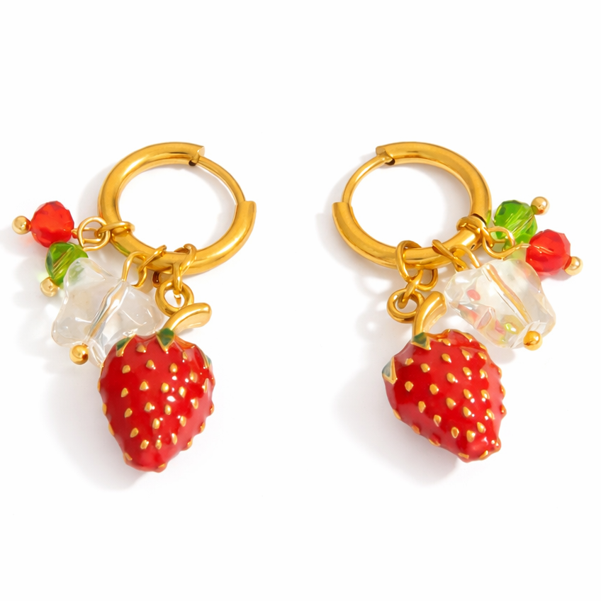 Strawberry Crush Earrings