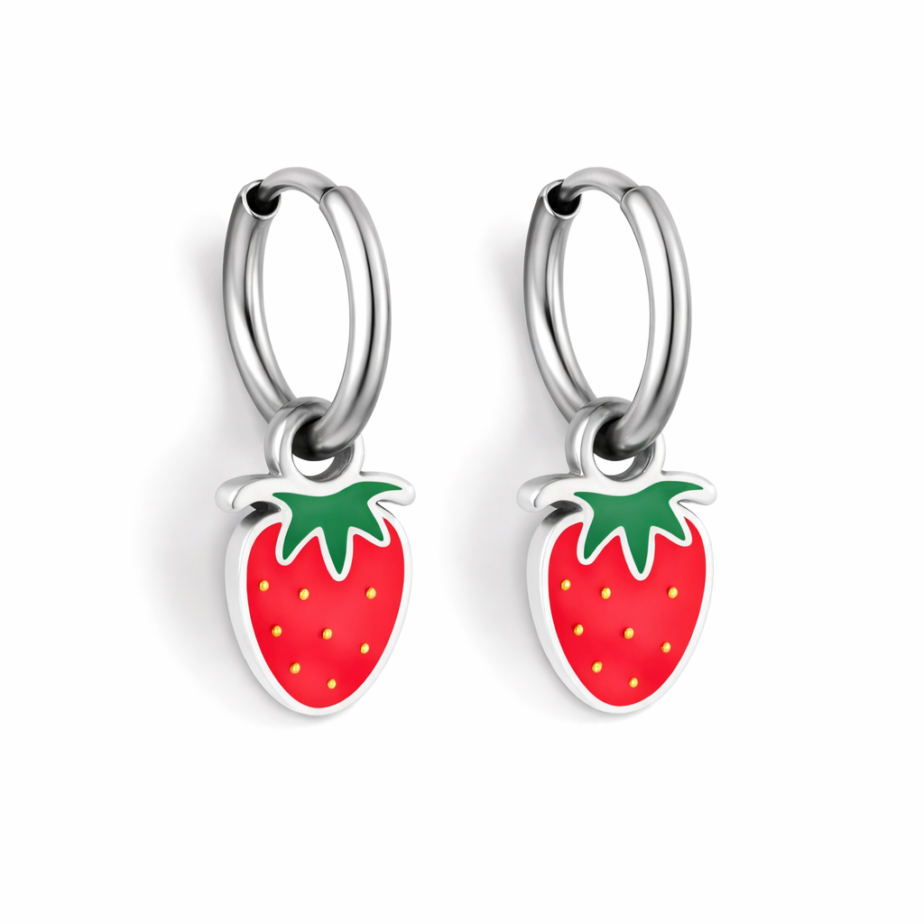 Strawberry Mini Hoops