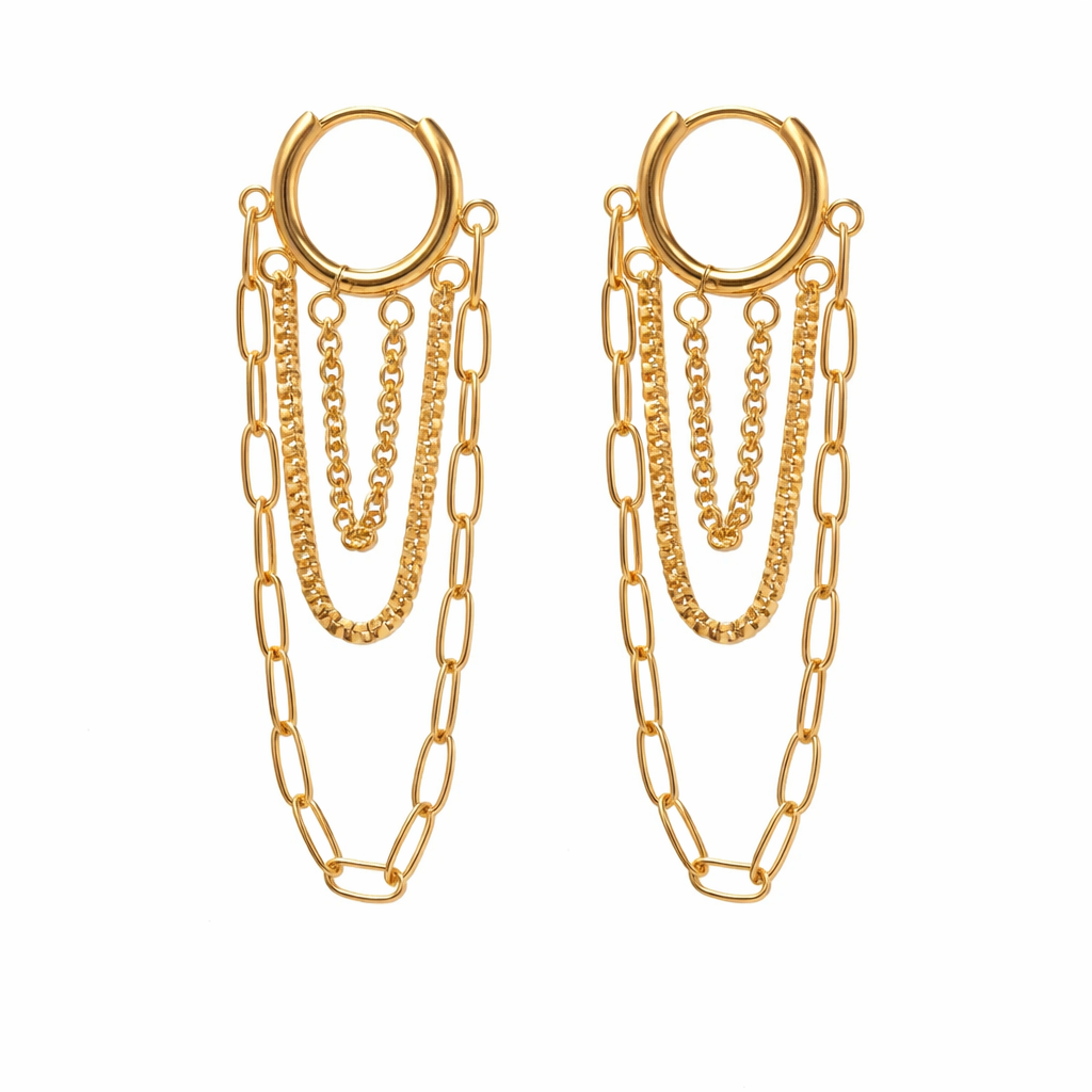 Statement Link Earrings
