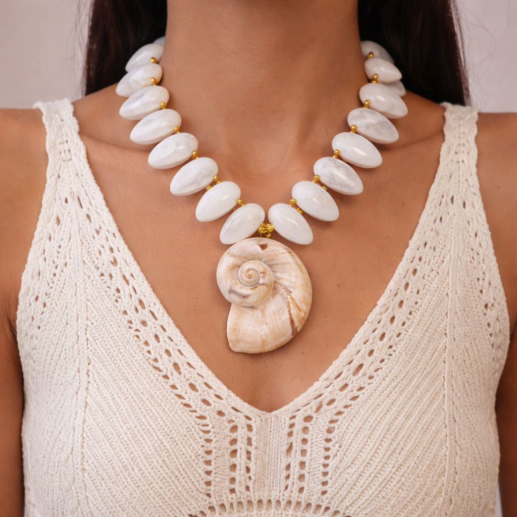 Seashell Mega Necklace