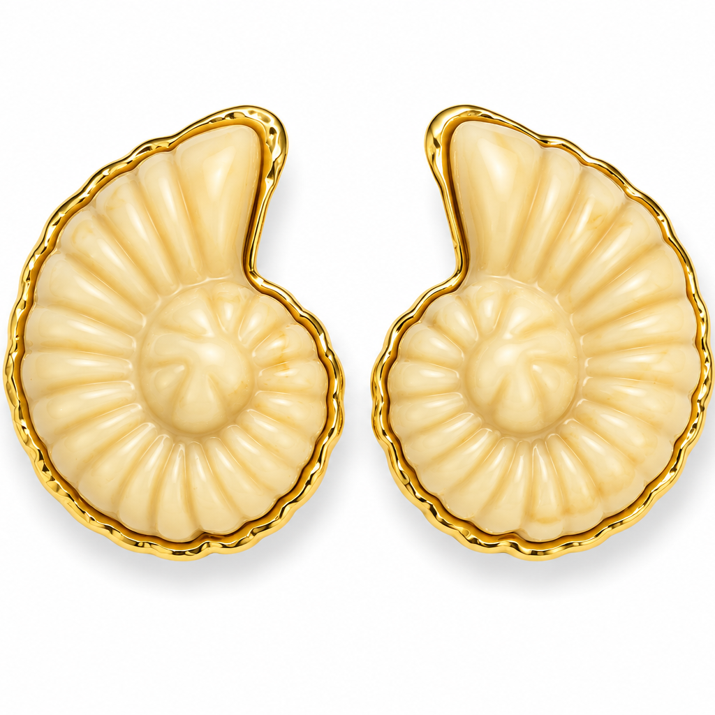 Seashell Echo Studs