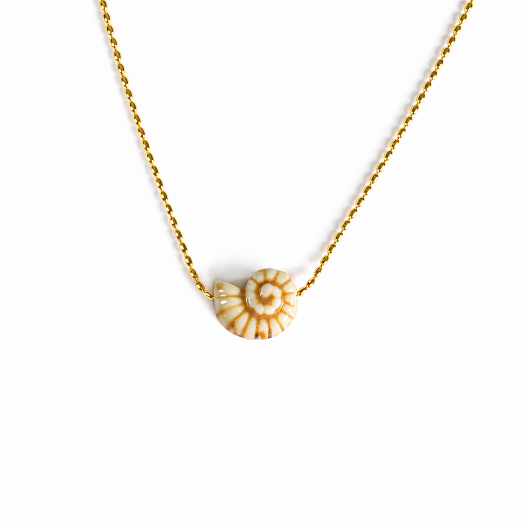 Ocean Spiral Necklace