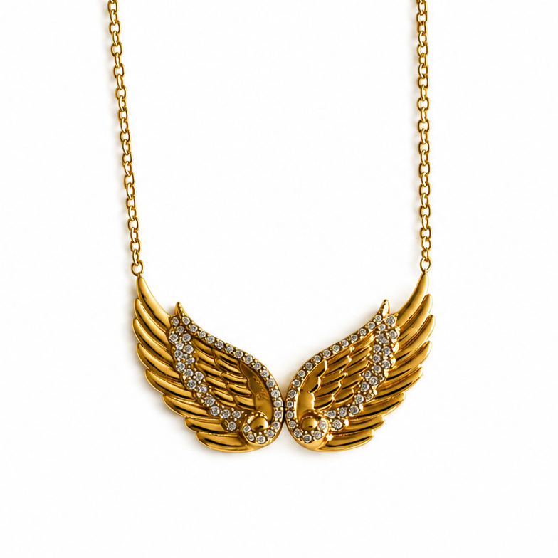 Halo Wings Necklace