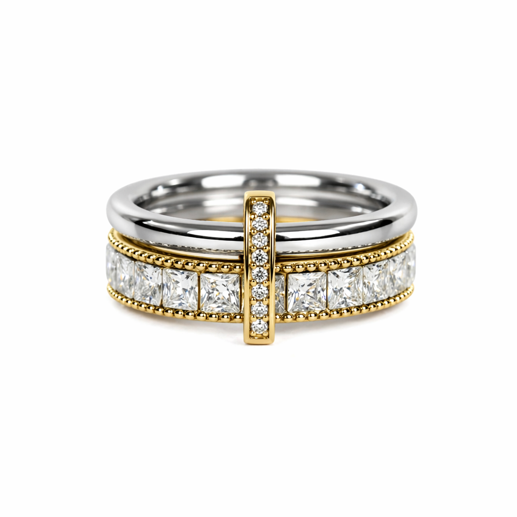 Diamond Duo Ring