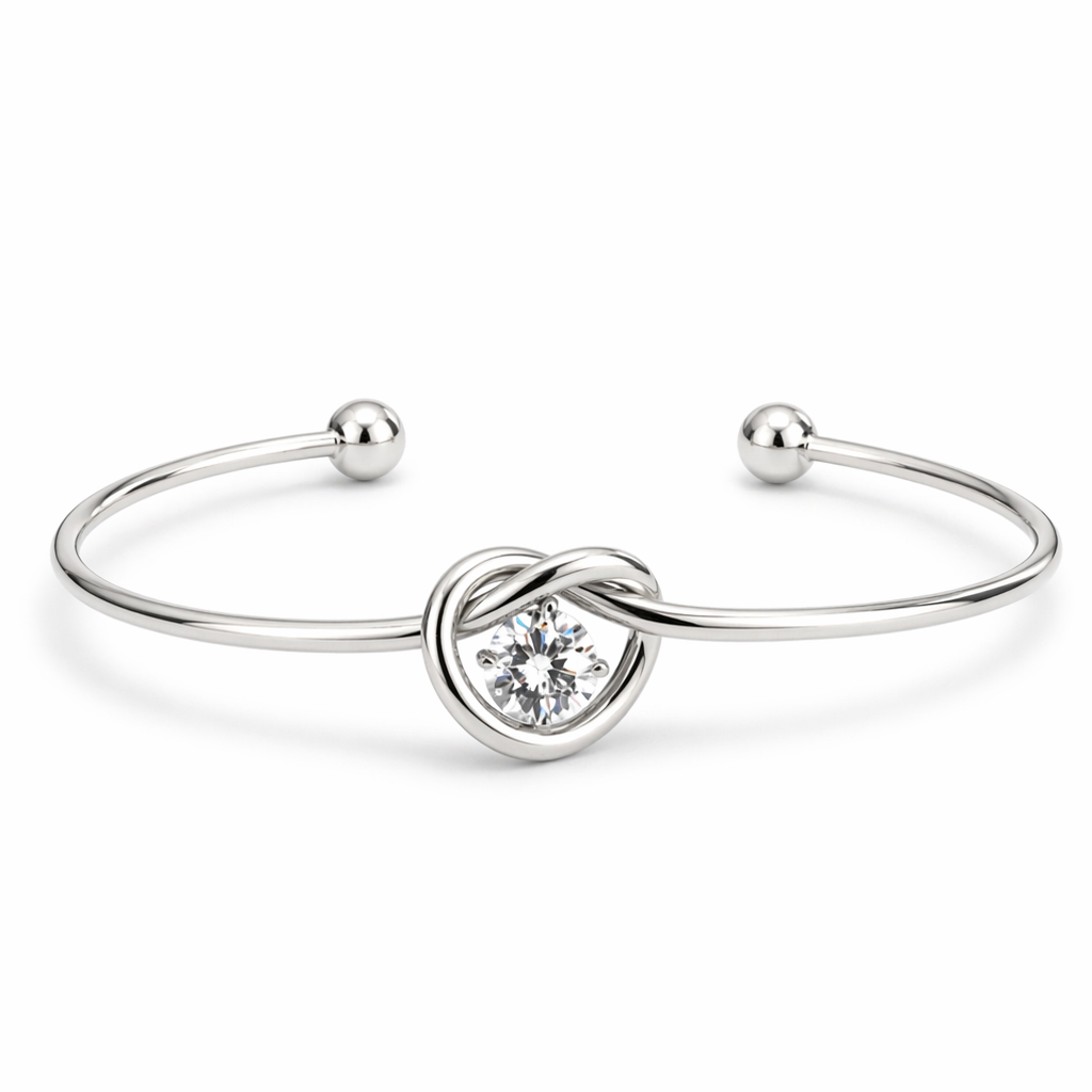 Crystal Twist  Cuff