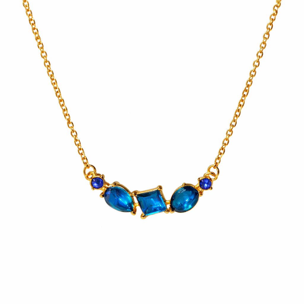 Gem Line Necklace