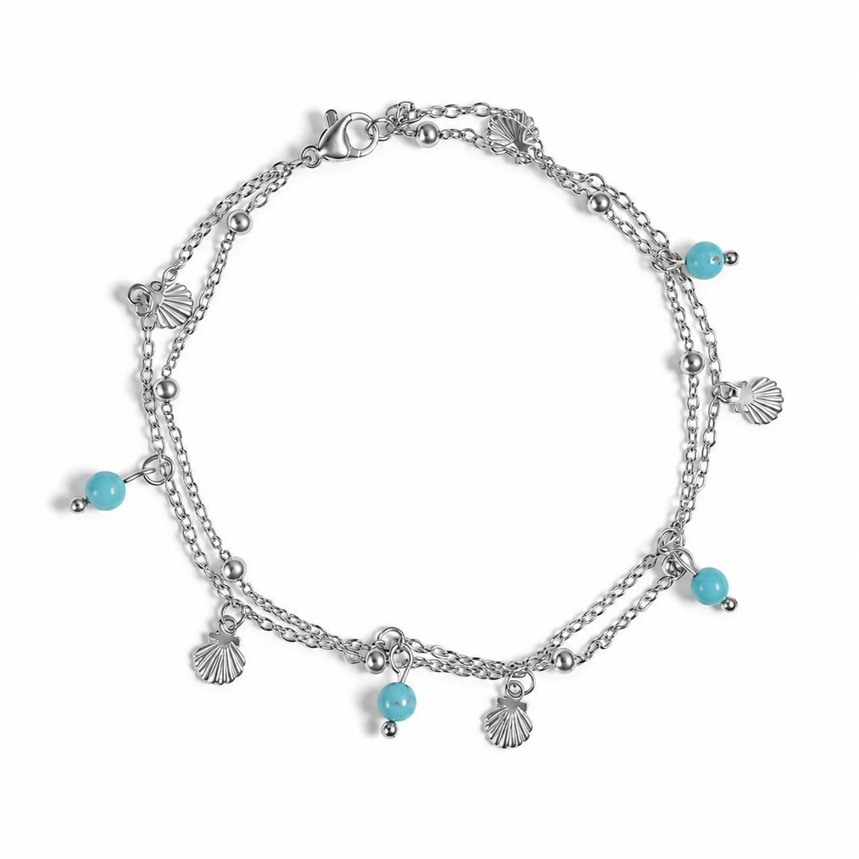 Ocean Shell Anklet