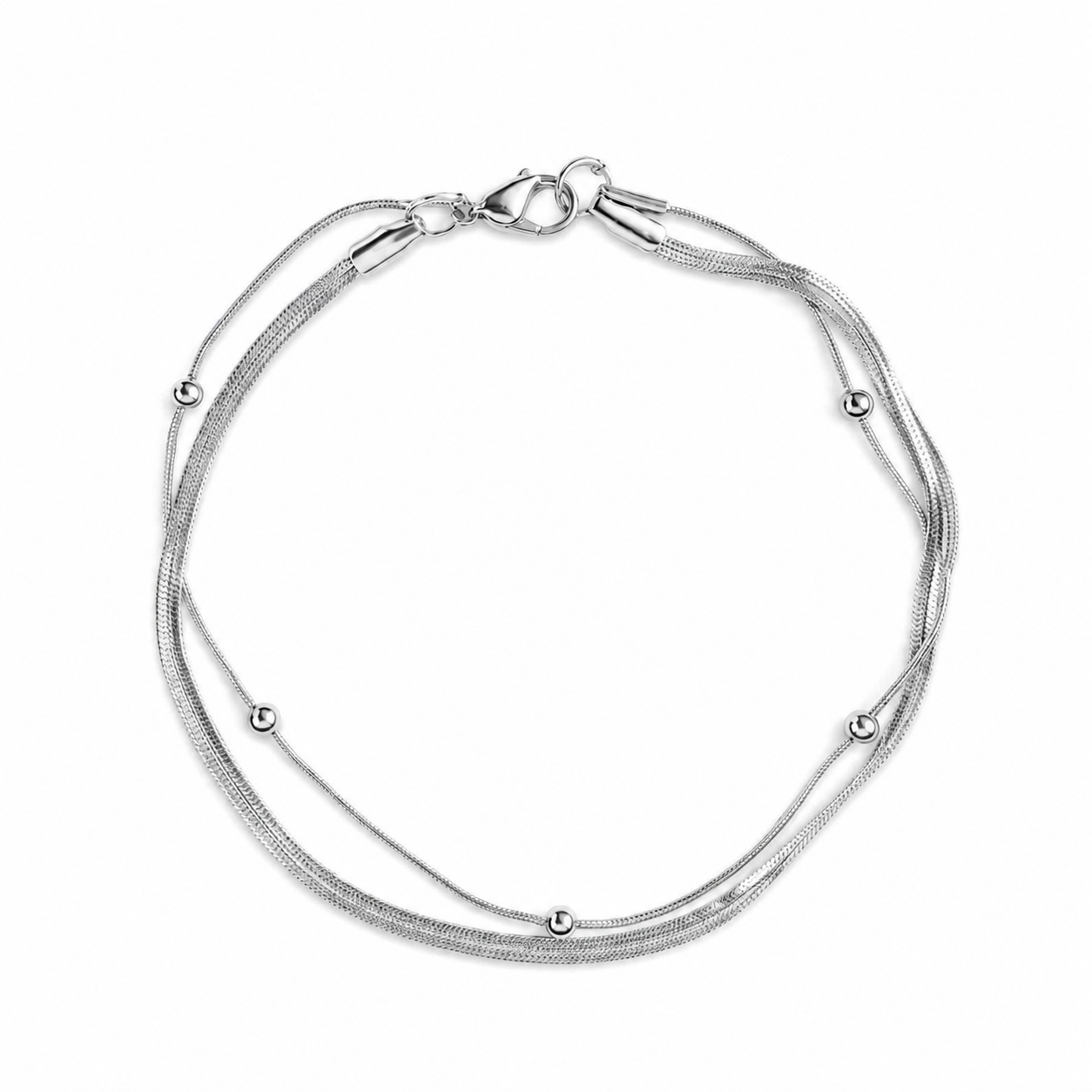 Chic Layered Anklet